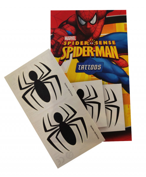 Spiderman Tattoo 2er Set
