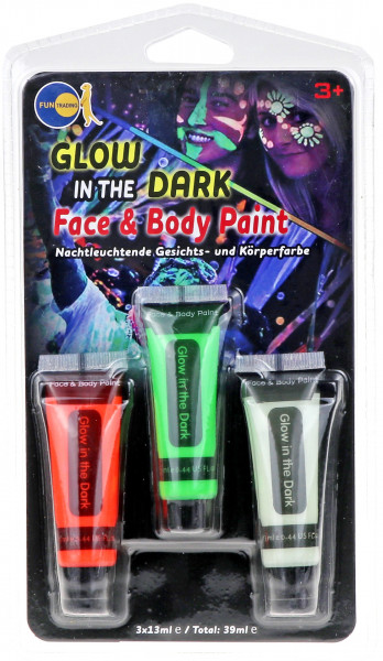 Body Paint Glow in the dark total 0,039l