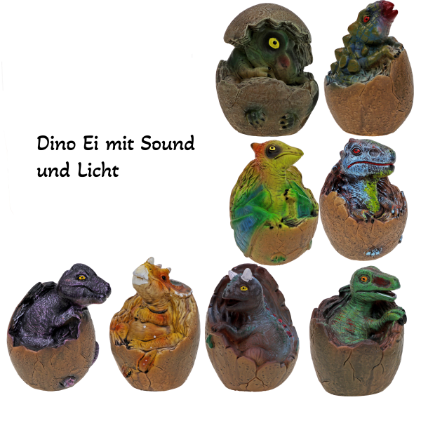 Dino Ei mit Sound und Licht